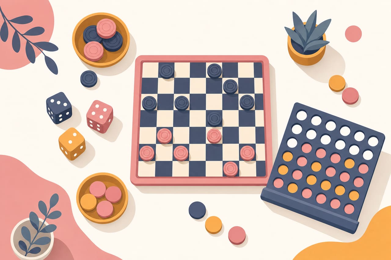 Klassische Brett- und Denkspiele zum Online-Spielen